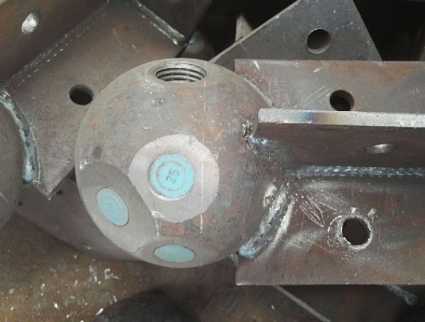 巢湖螺栓球球塞，网架配件