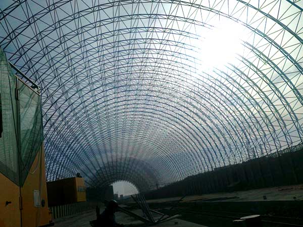巢湖煤仓网架工程
